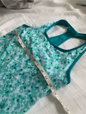 Champion Teal Floral Racerback One-Piece Swimsuit